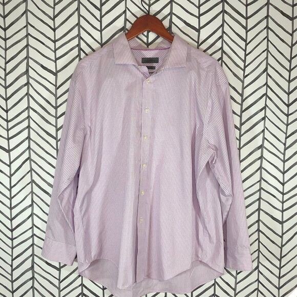 Calvin Klein 80's Two Ply Men's Dress Shirt - Picture 1 of 3